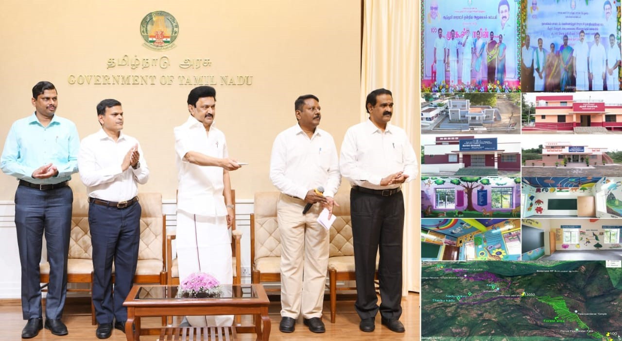 Model Panchayats Award given by Honorable Chief Minister