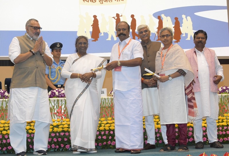 Model Panchayats Award given by Honorable Chief Minister